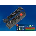 Удлинитель UNIEL S-GCD3-3B BLACK UL-00003608
