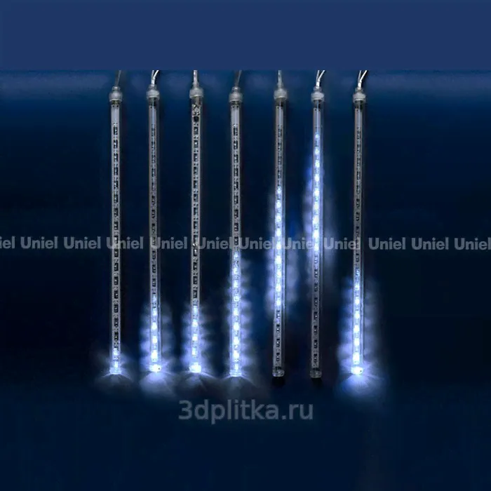 Гирлянда Uniel Meteor ULD-E2403-144/DTK WHITE IP44 METEOR