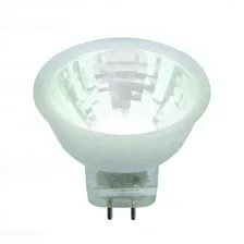 Лампа светодиодная 12V прозрачная 4000 Uniel LED-MR11-3W-NW-GU4 GLZ21TR