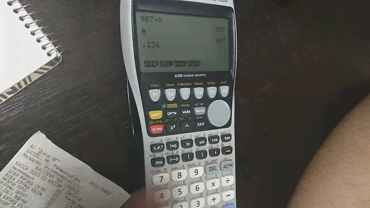 ГРАФИЧЕСКИЙ КАЛЬКУЛЯТОР CASIO FX-9860GII в ГЕОДЕЗИИ