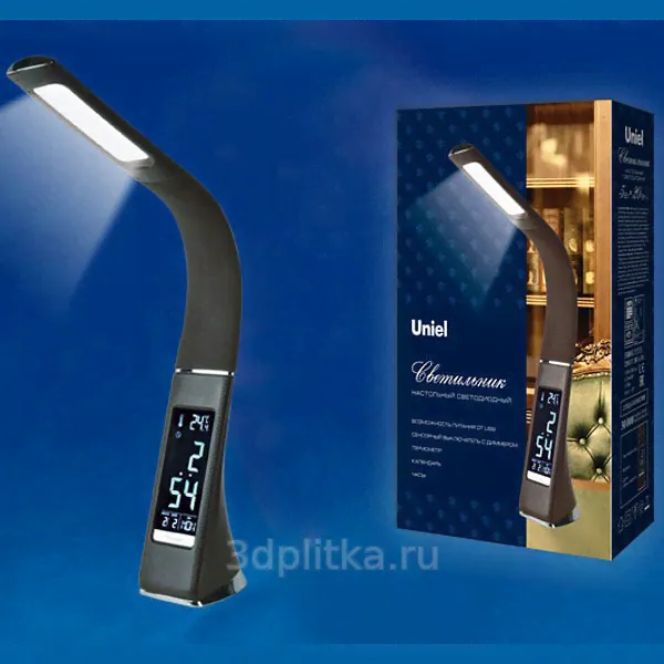 Настольная лампа офисная Uniel TLD-542 TLD-542 Black/LED/300Lm/5000K/Dimmer-1