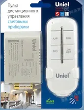 Пульт Uniel 2x1000W 30м, 2 приемн. UCH-P005-G2-1000W-30M блистер