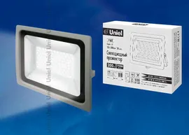 Прожектор светодиодный (UL-00002020) Uniel 200W 6500K ULF-F16-200W/DW IP65 185-240В Silver