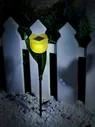 Светильник садовый на солнечной батарее UNIEL Yellow tulip (UL-00004277)