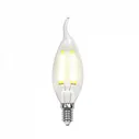 Лампа светодиодная Uniel LED-CW35-6W/WW/E14/CL PLS02WH