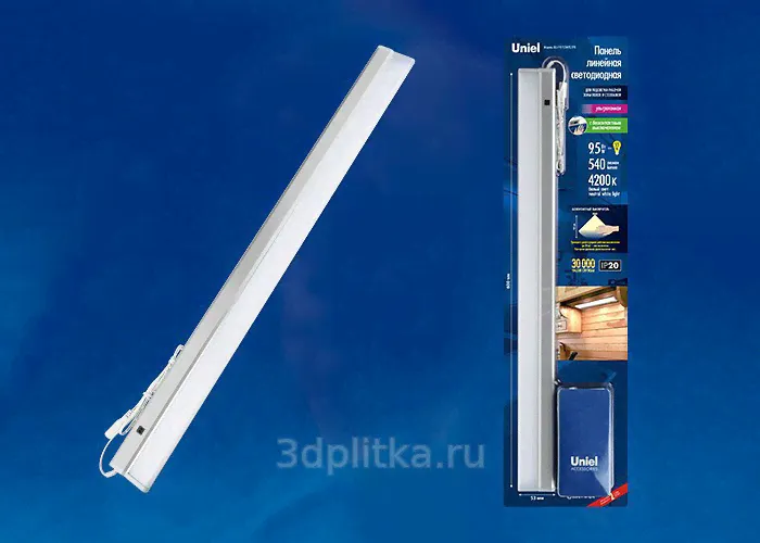 Потолочный светильник Uniel Silver ULI-F41-9,5W4200K/DIM SENSOR IP20 SILVER